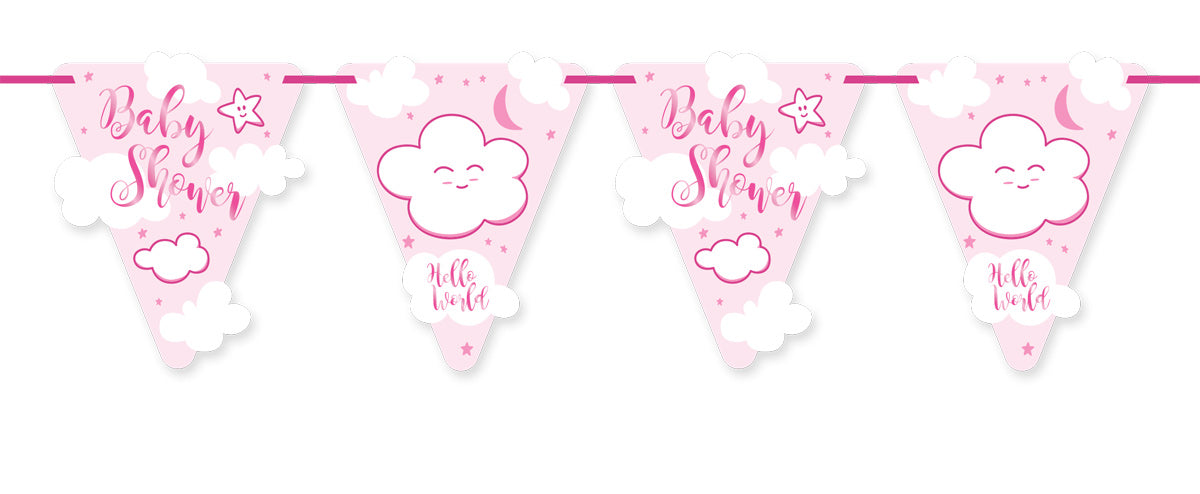 Babyshower Girlande