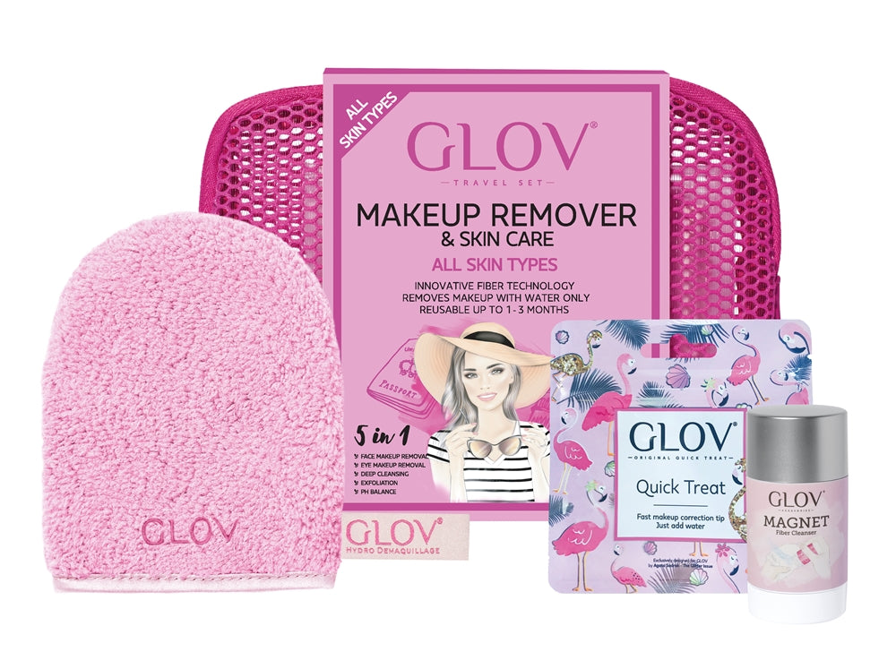 GLOV Travel Set Reiseset Make-Up Entferner für alle Hauttypen