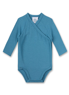 Sanetta Wickelbody Blau Elefant