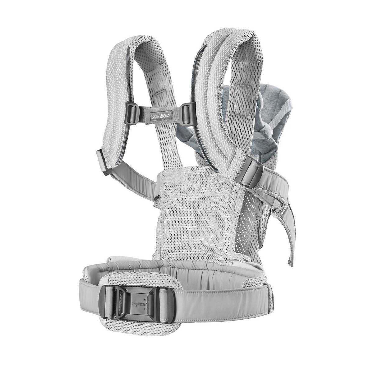 BabyBjörn Tragesitz Harmony 3D Mesh silber