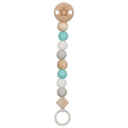 Heimess Schnullerkette Stern mint