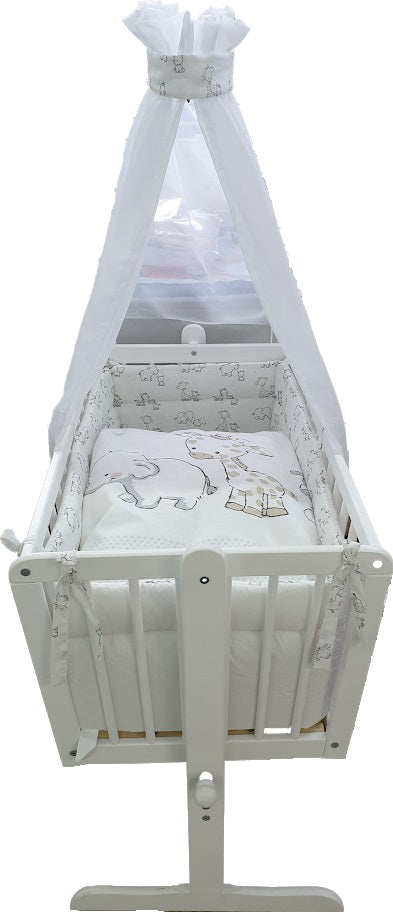 Wiege komplett mit Garnitur