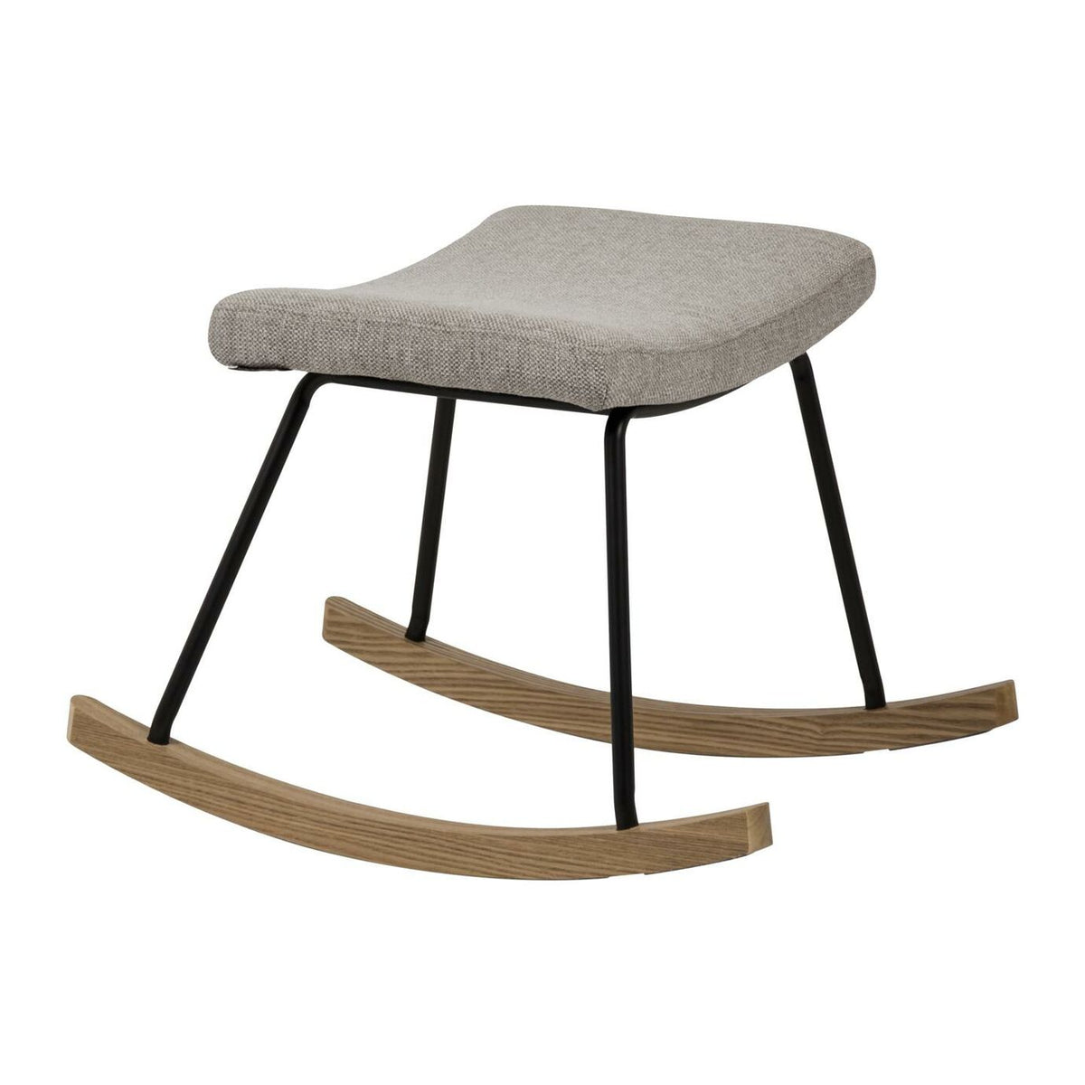 Quax Hocker for Rocking de Luxe (Schaukelstuhl) sand grey