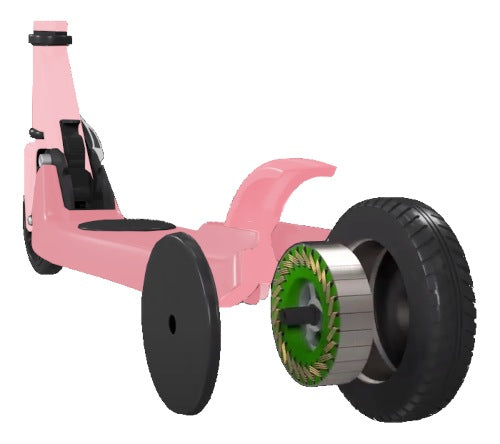 iconBIT Kinder Kick E-Scooter Unicorn pink