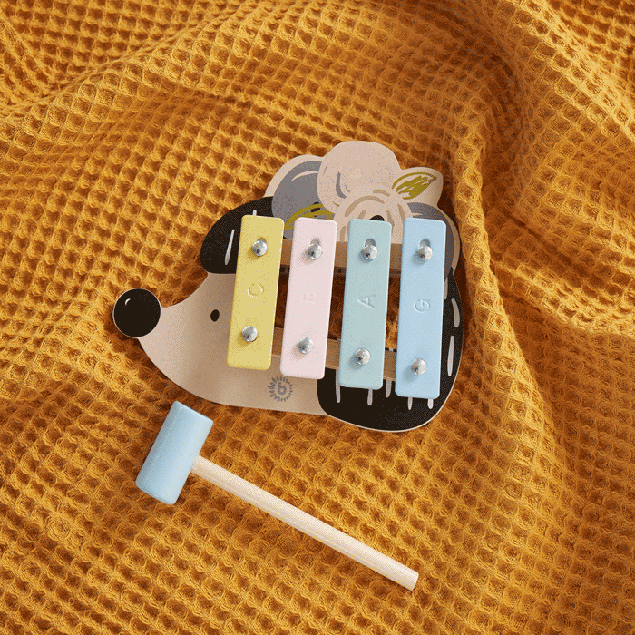 Bieco Mini Xylophon Igel