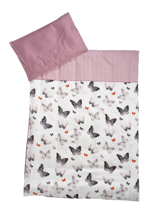 BeBe 's Collection Bett Set 3tlg. Butterfly Bunt