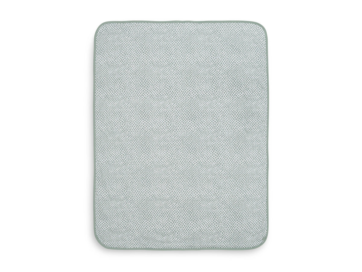 Jollein Babydecke Jersey 75x100 cm Snake Ash Green