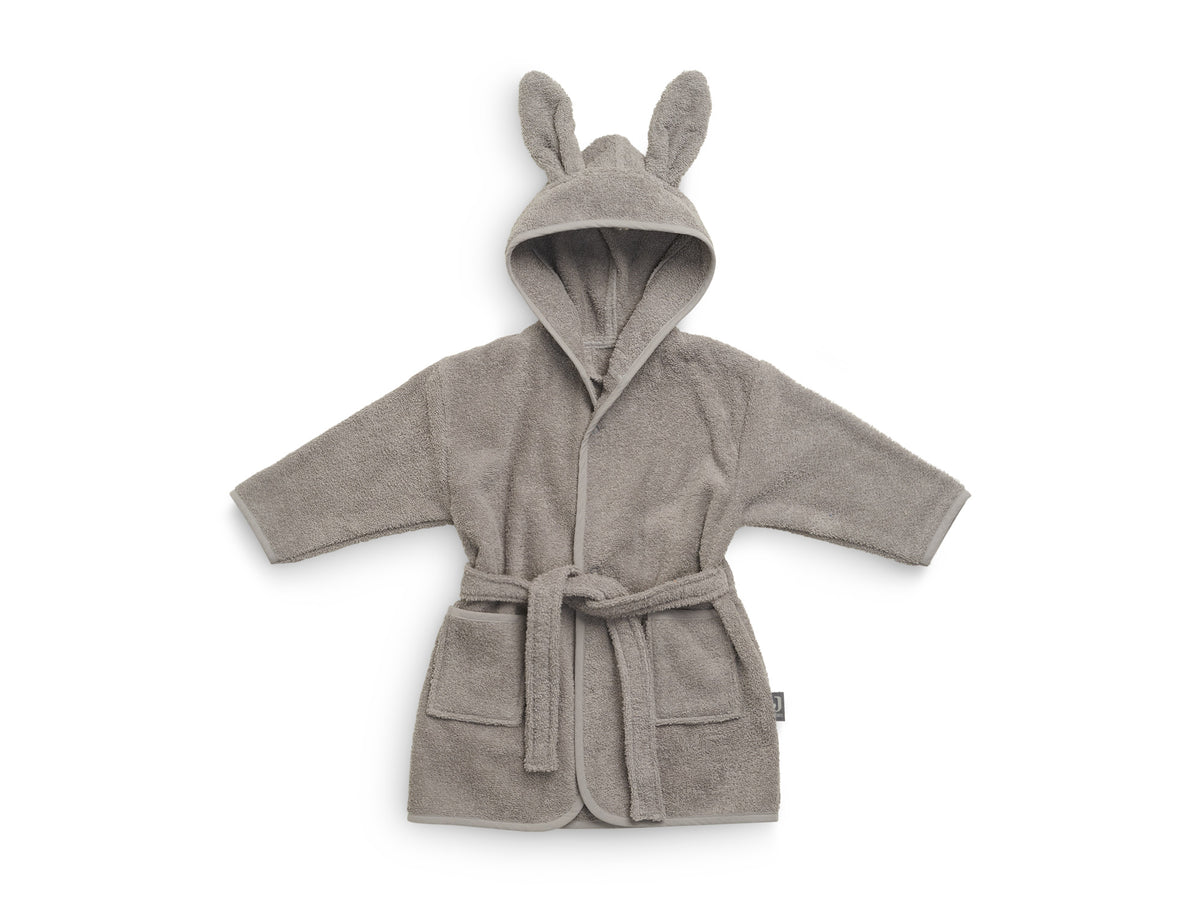 Jollein Baby-Bademantel 1-2 Jahre Storm Grey