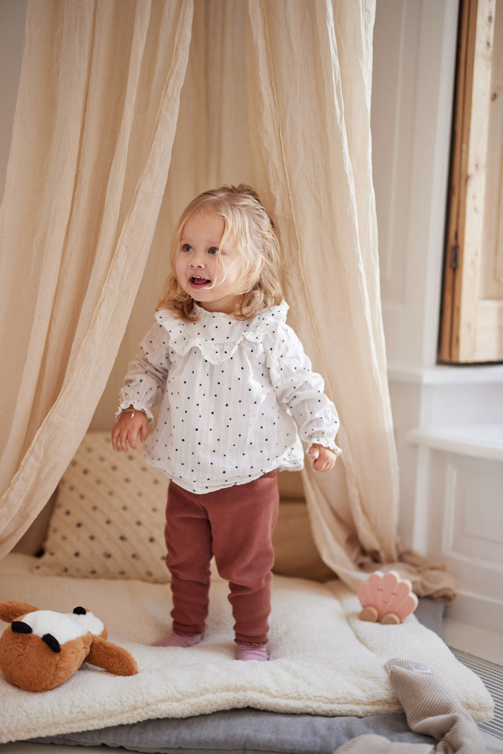 Jollein Baldachin Vintage 245cm Nougat