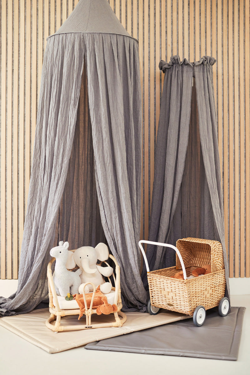 Jollein Baldachin Vintage 245cm Storm Grey