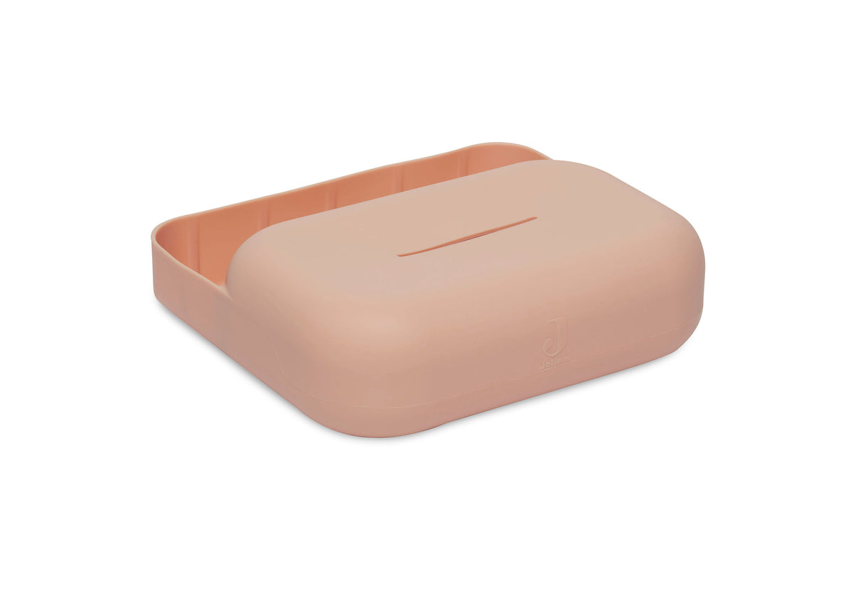 Jollein Feuchttücherbox Silikon Pale Pink