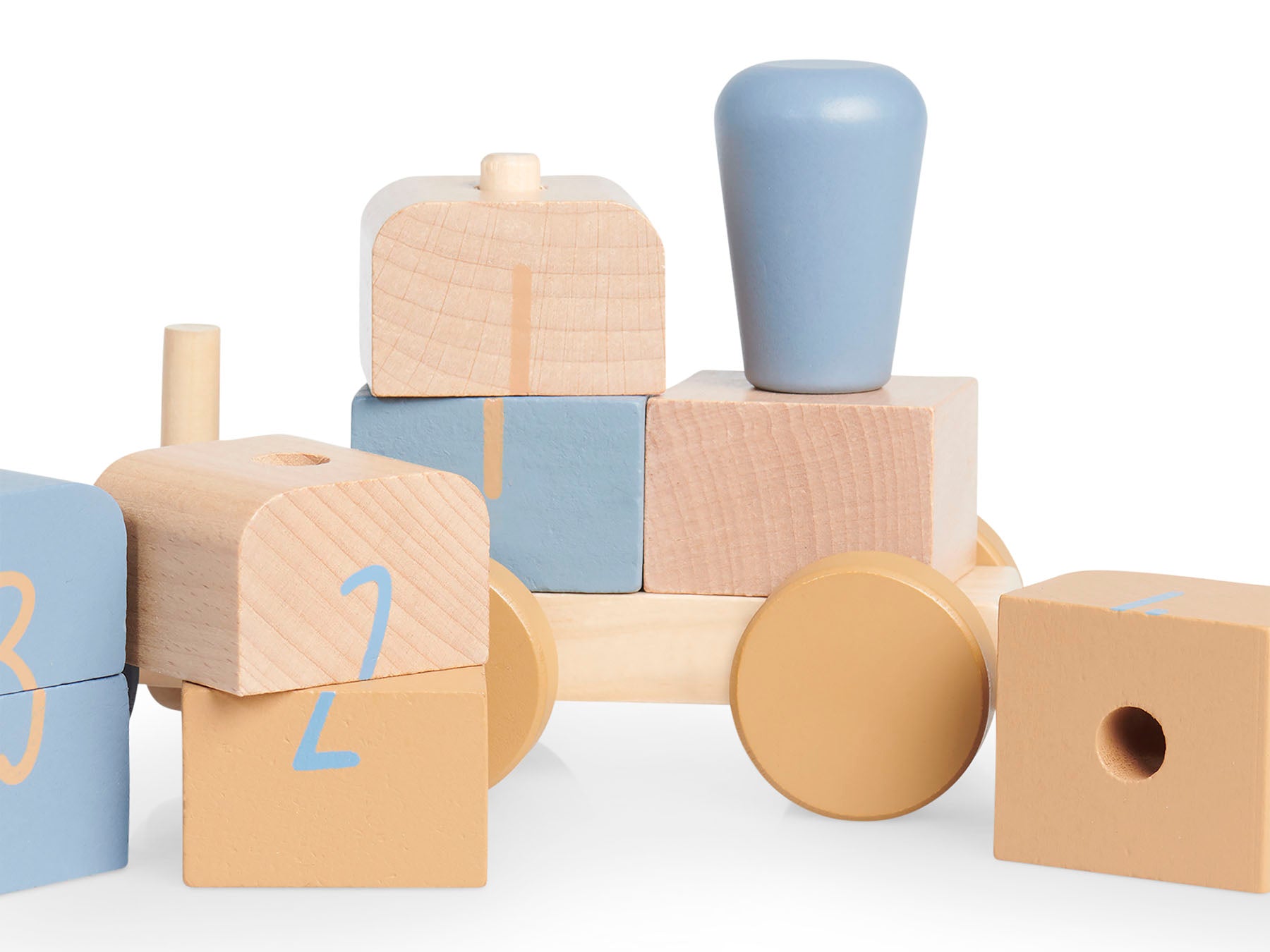 Jollein Holzeisenbahn Blue