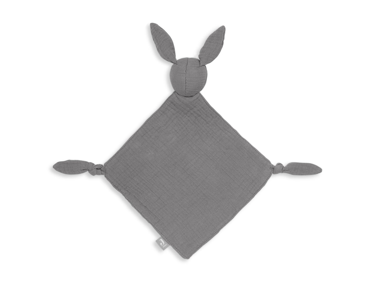 Jollein Schmusetuch Bunny Ears Strom Grey