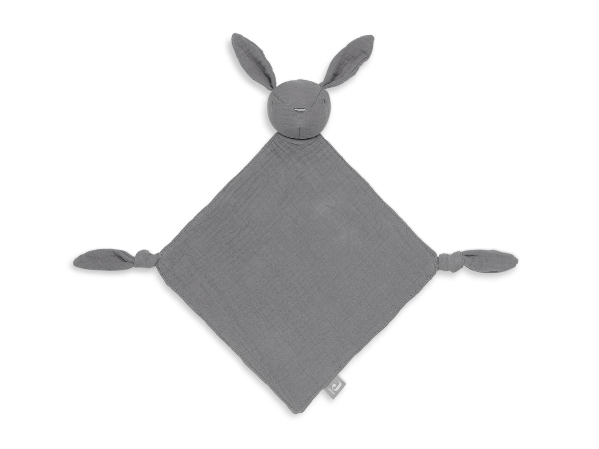 Jollein Schmusetuch Bunny Ears Strom Grey