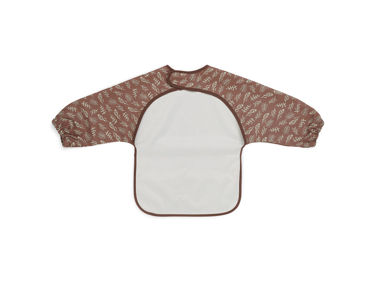 Jollein Lätzchen mit Ärmeln wasserdicht Meadow Chestnut