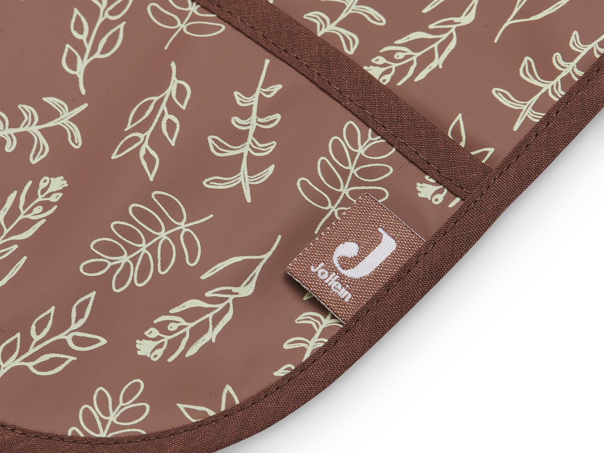 Jollein Lätzchen mit Ärmeln wasserdicht Meadow Chestnut