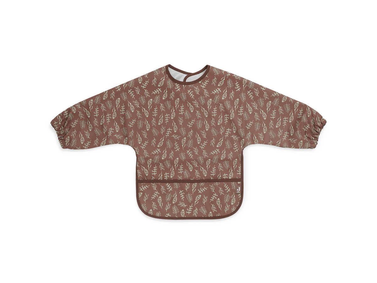 Jollein Lätzchen mit Ärmeln wasserdicht Meadow Chestnut