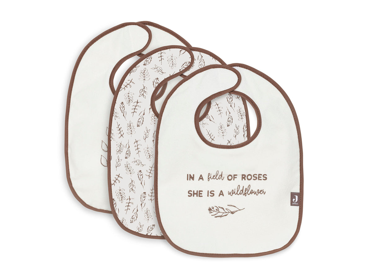 Jollein Lätzchen 3er Pack Meadow Chestnut