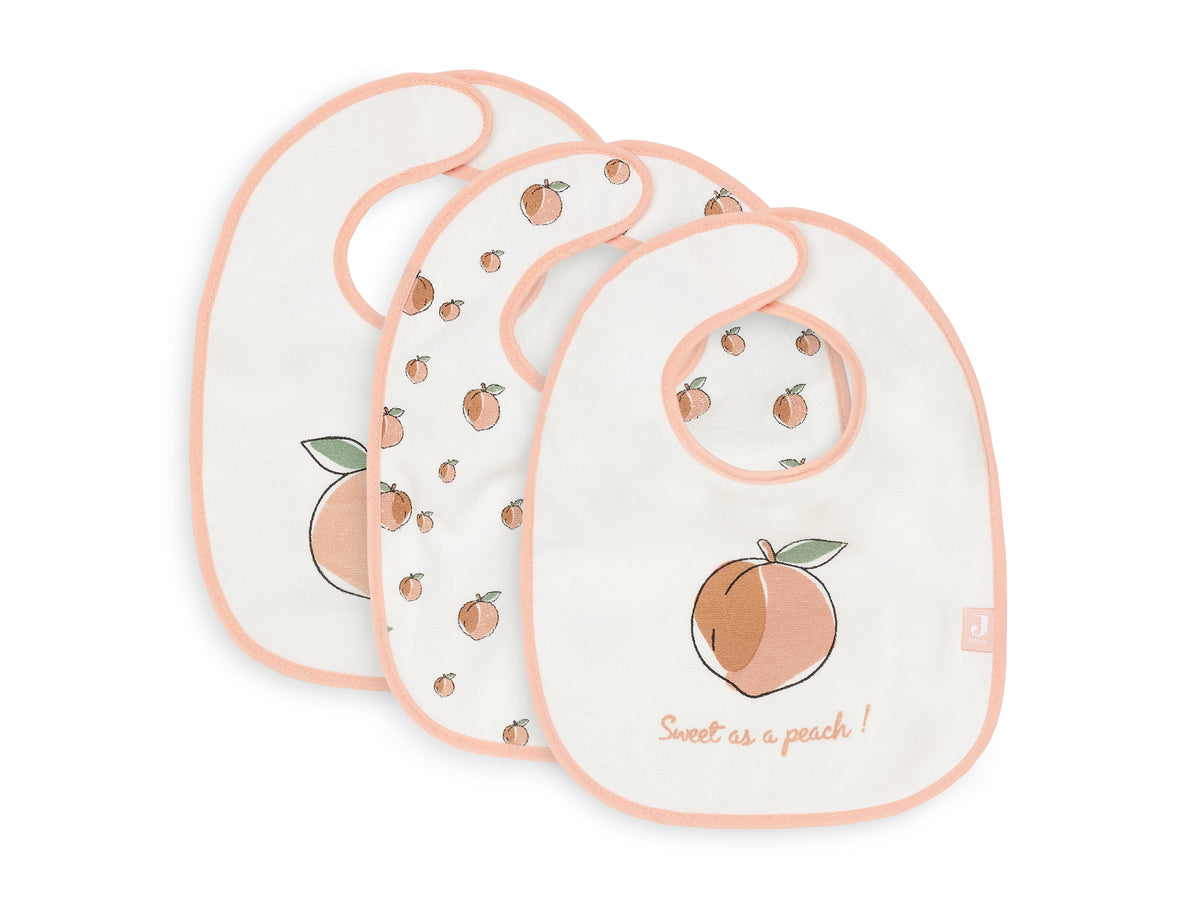 Jollein Lätzchen 3er Pack Peach