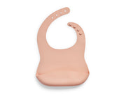 Jollein Lätzchen mit Auffangschale wasserdicht Pale Pink