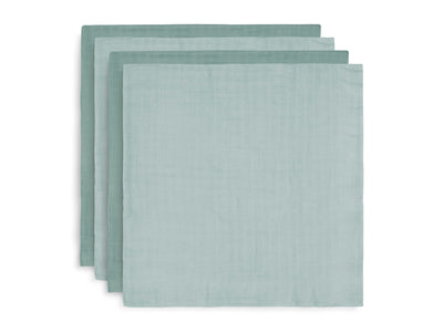 Jollein Mullwindeln Bamboo Small 70x70 cm 4er Pack Ash Green
