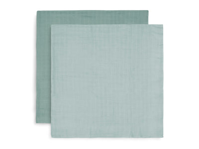 Jollein Mullwindeln Bamboo Large 115x115 cm 2er Pack Ash Green