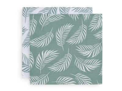 Jollein Mullwindeln Nature 115x115 cm 2er Pack Ash Green