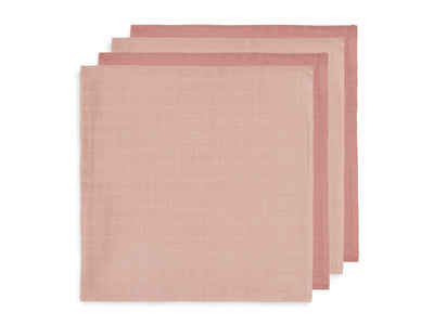 Jollein Mullwindeln Bamboo Small 70x70 cm 4er Pack Pale Pink