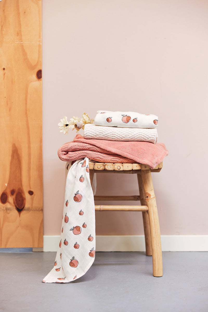 Jollein Mullwindeln 70x70 cm 3er Pack Peach