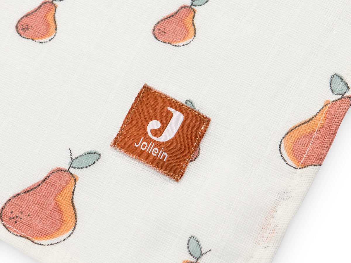 Jollein Mullwindeln 70x70 cm 3er Pack Pear