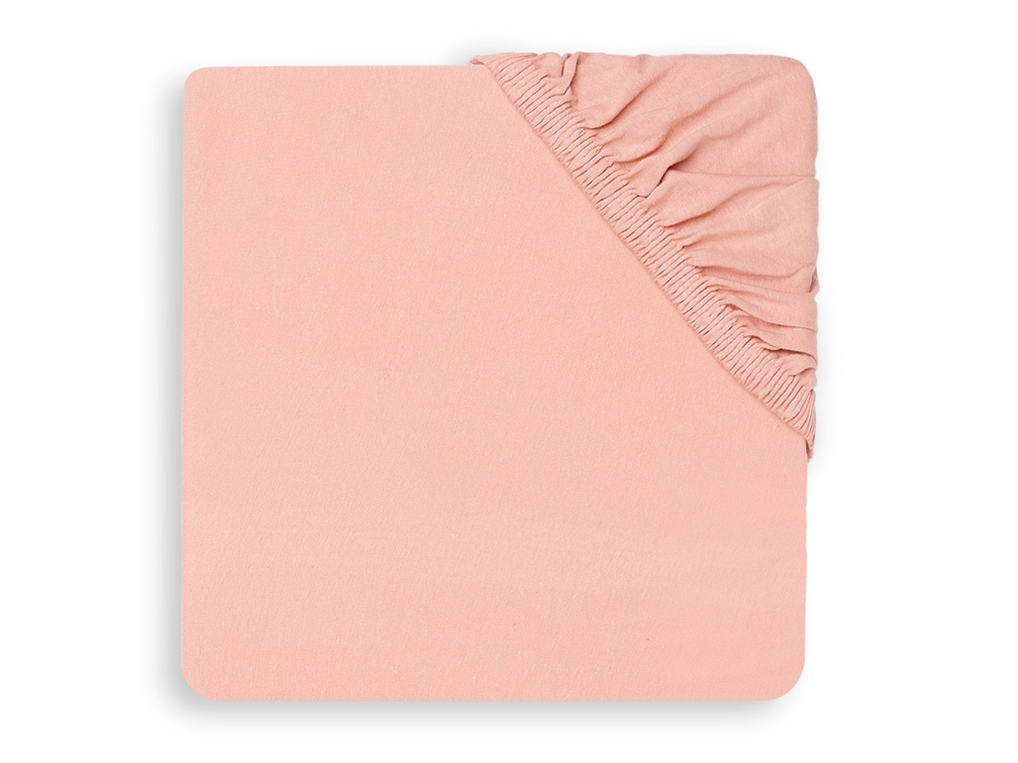 Jollein Spannbettlaken Jersey 40 x 80/90 cm Rosewood