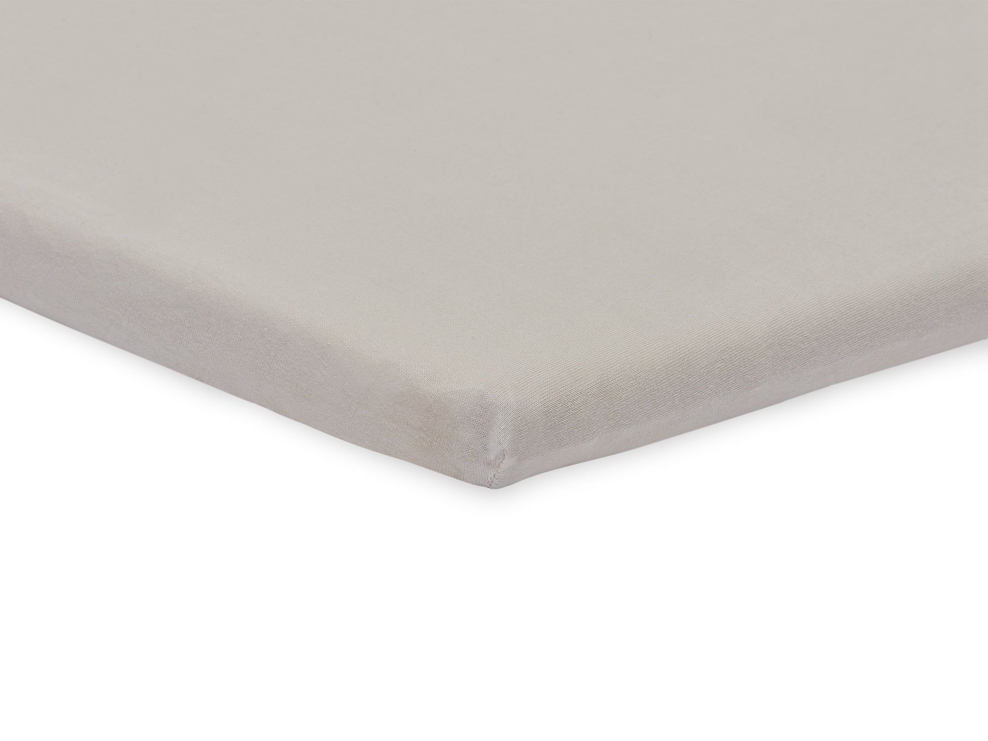 Jollein Spannbettlaken Jersey 40 x 80/90 cm 2er Pack Soft Grey