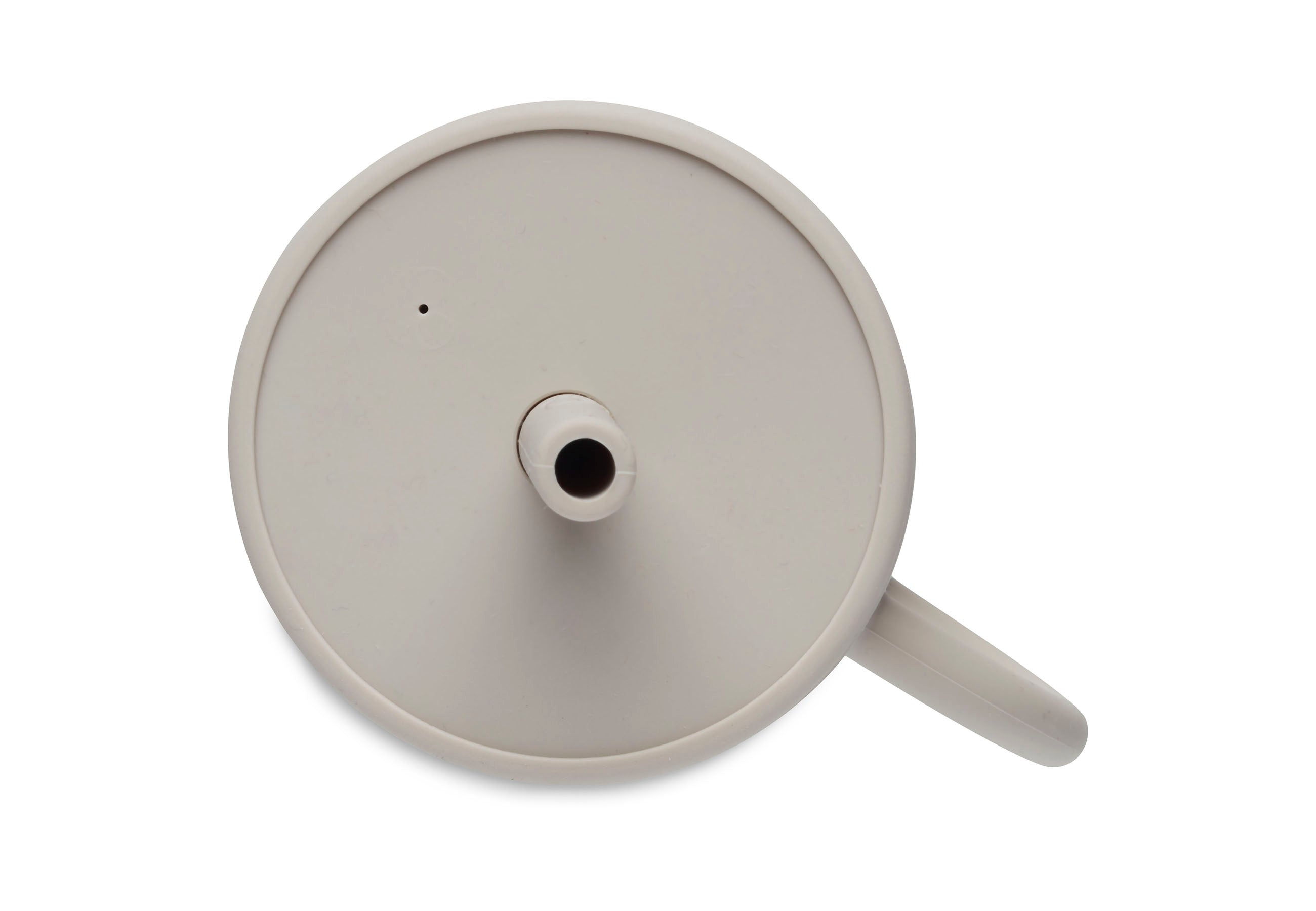 Jollein Trinkbecher mit Strohhalm Silikon Nougat