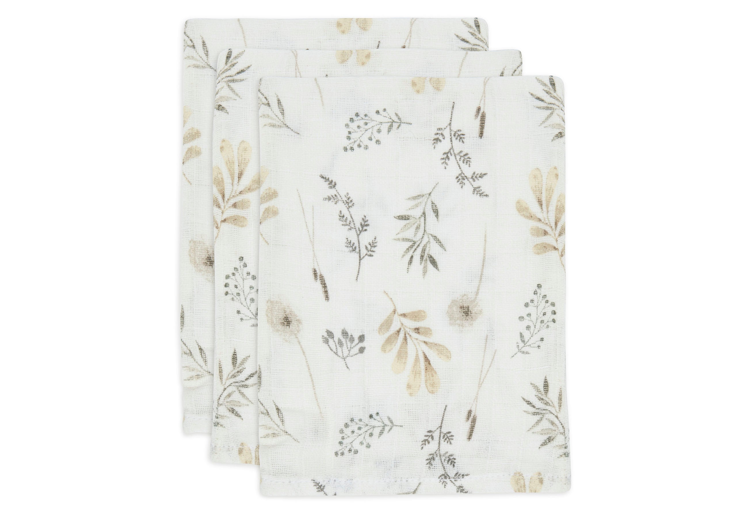 Jollein Waschlappen 3er Pack Wild Flowers