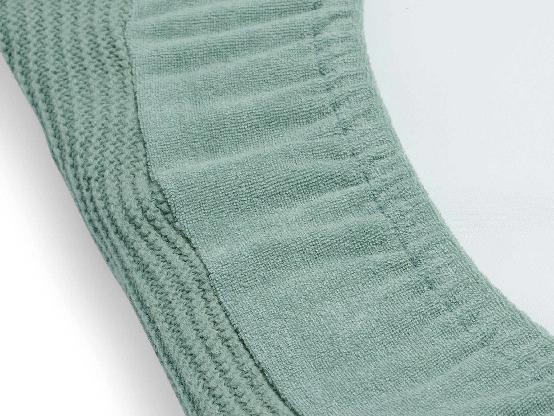 Jollein Wickelauflagenbezug 50x70 cm Basic Knit Forest Green