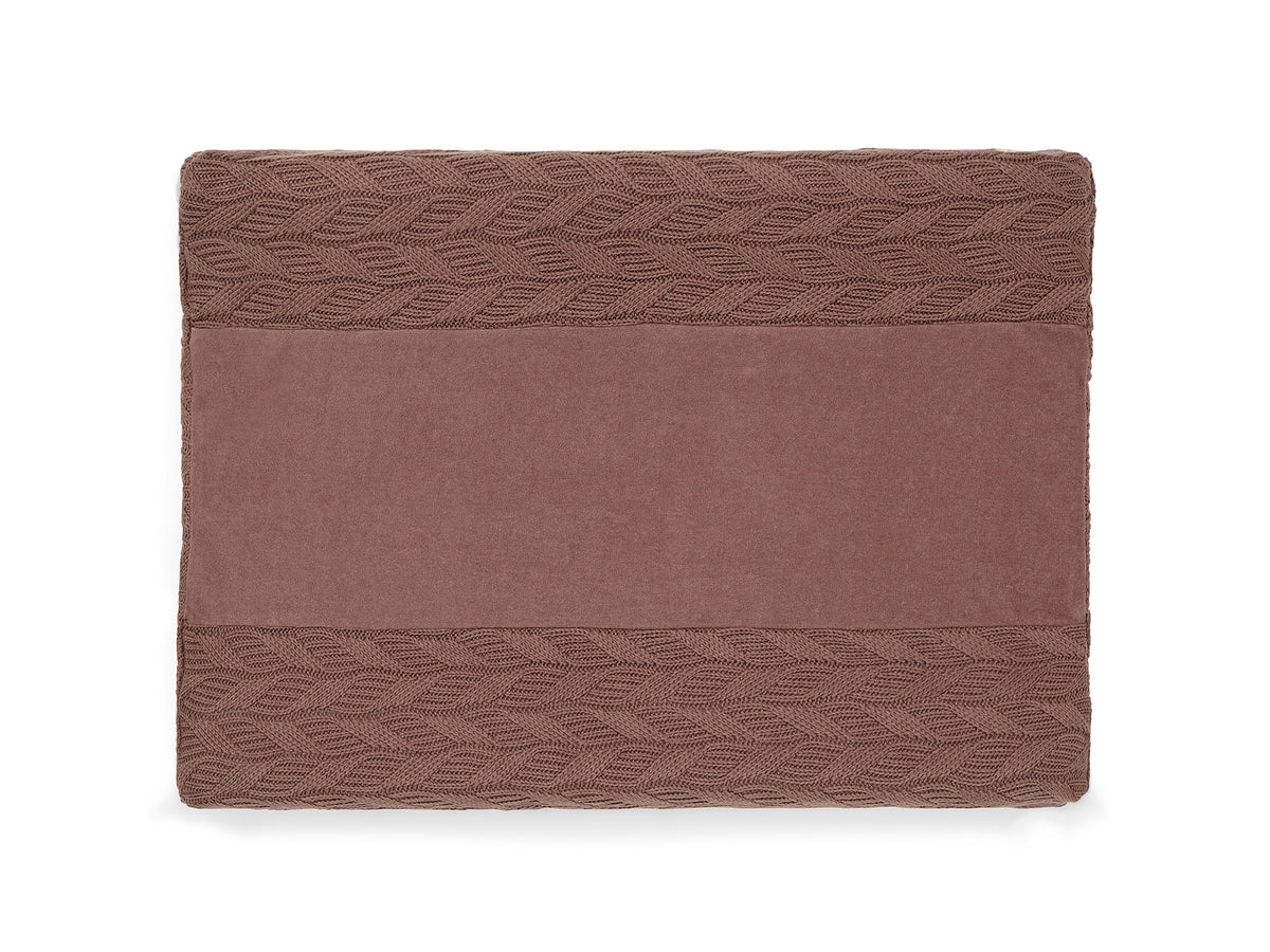Jollein Wickelauflagenbezug 50x70 cm Spring Knit Chestnut