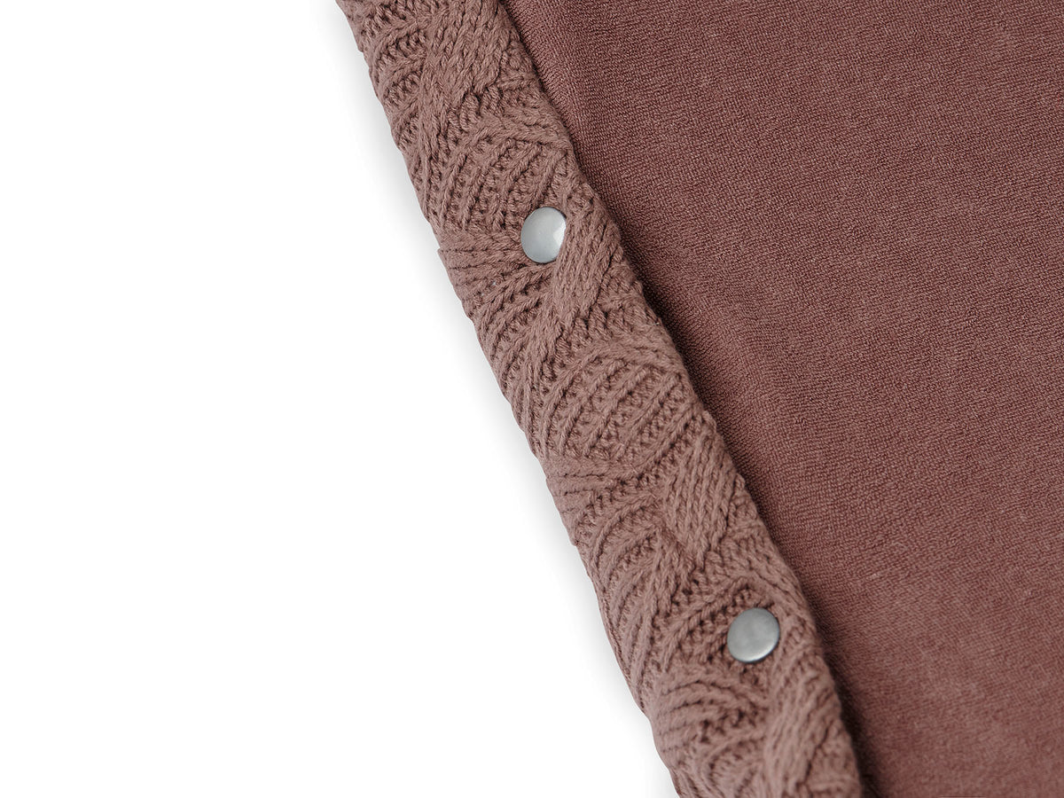 Jollein Wickelauflagenbezug 50x70 cm Spring Knit Chestnut
