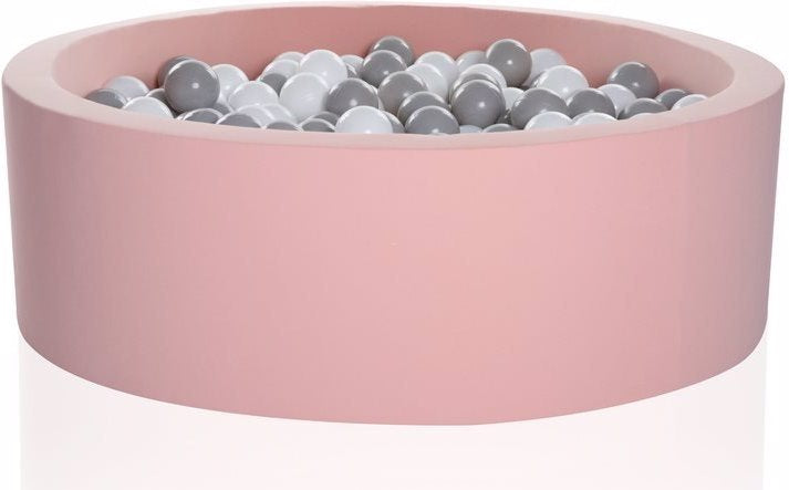 Kidkii Bällebad Bällebad Rund 90 x 30 cm pink candy