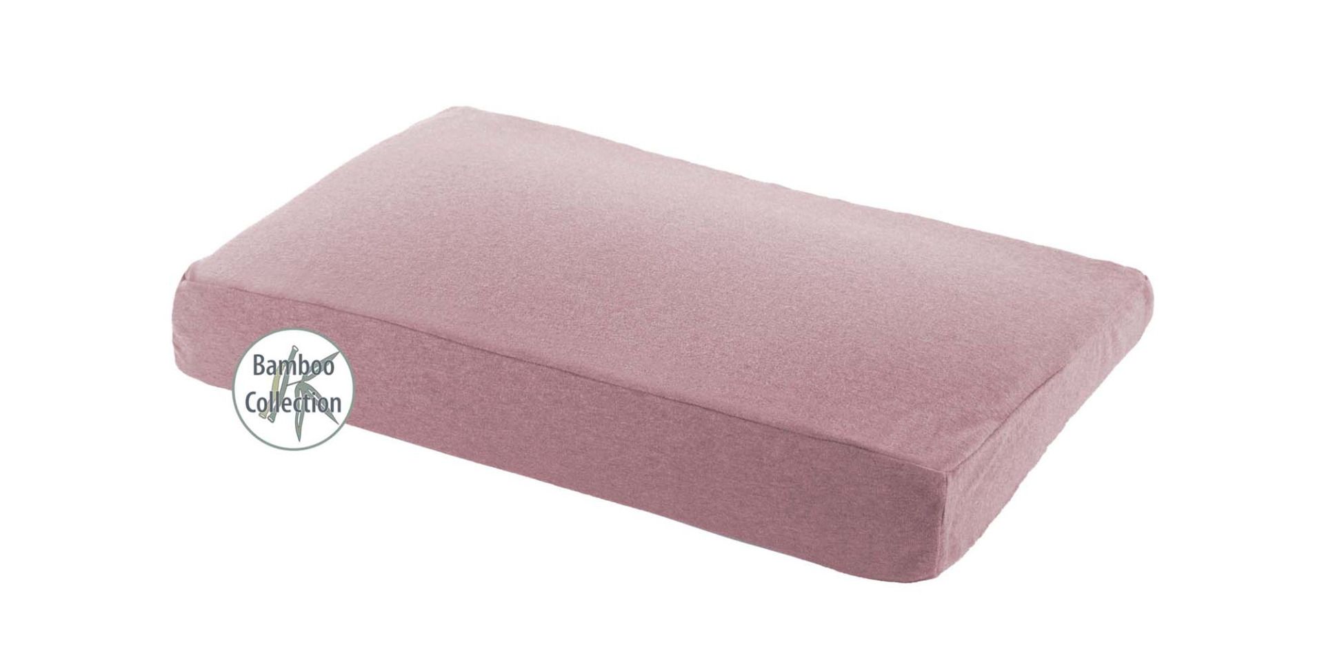 Theraline Kinderkopfkissen inkl. Bezug Dessin 155 "Melange rosenholz" Bamboo Collection