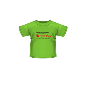 Kurzarm T-Shirt mit Spruch Kleine Hand Mama