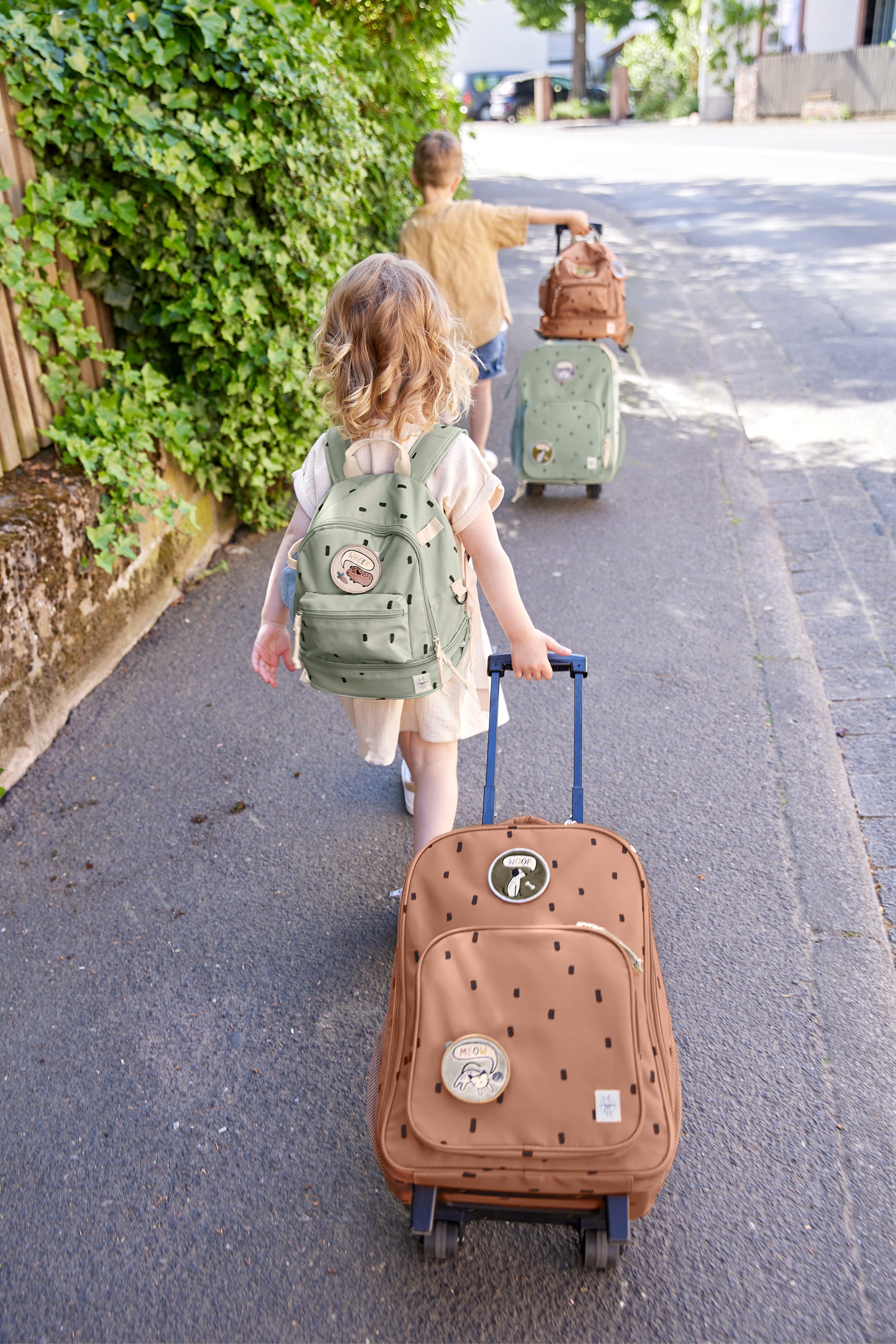 Lässig Kinderkoffer - Trolley Happy Prints