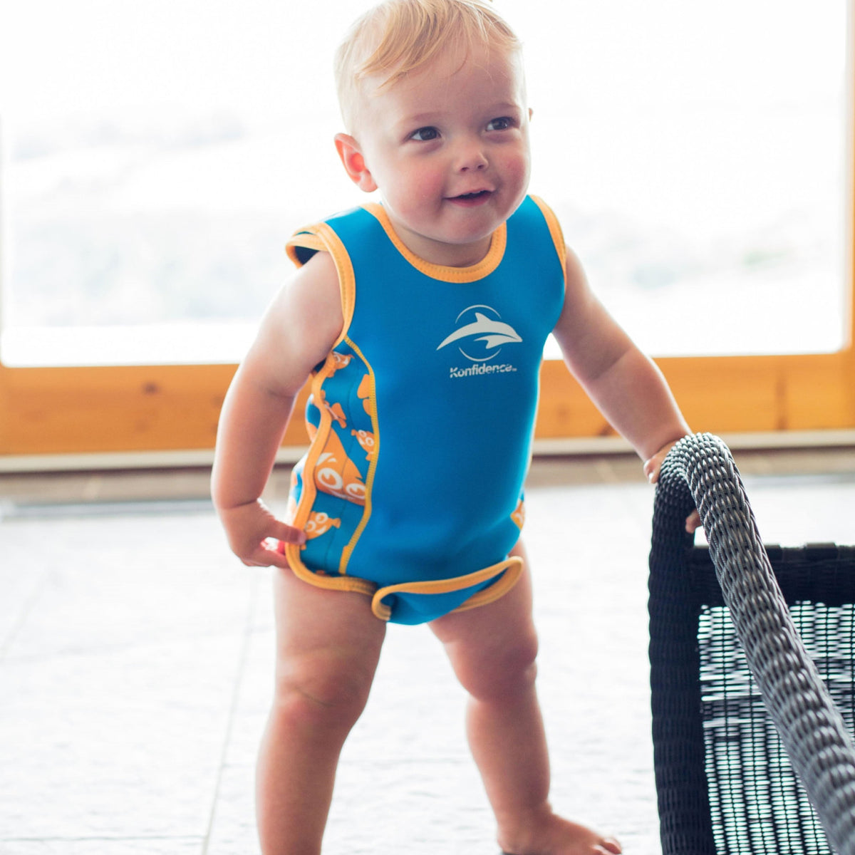 Konfidence Baby-Neoprenanzug Babywarma Fisch