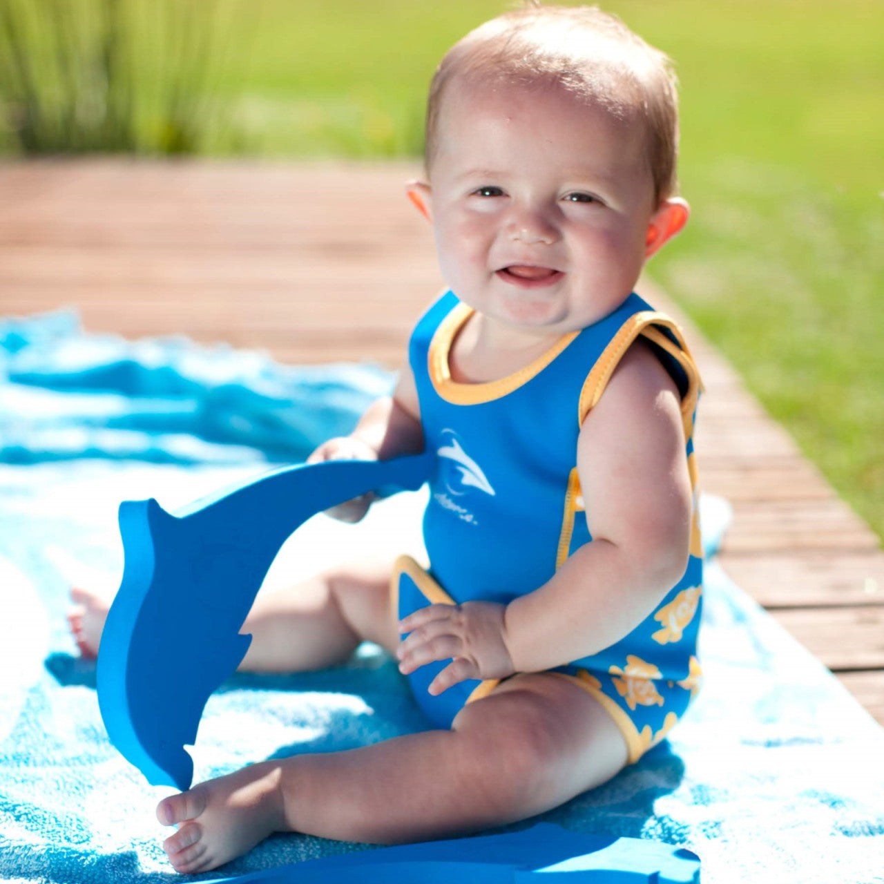 Konfidence Baby-Neoprenanzug Babywarma Fisch