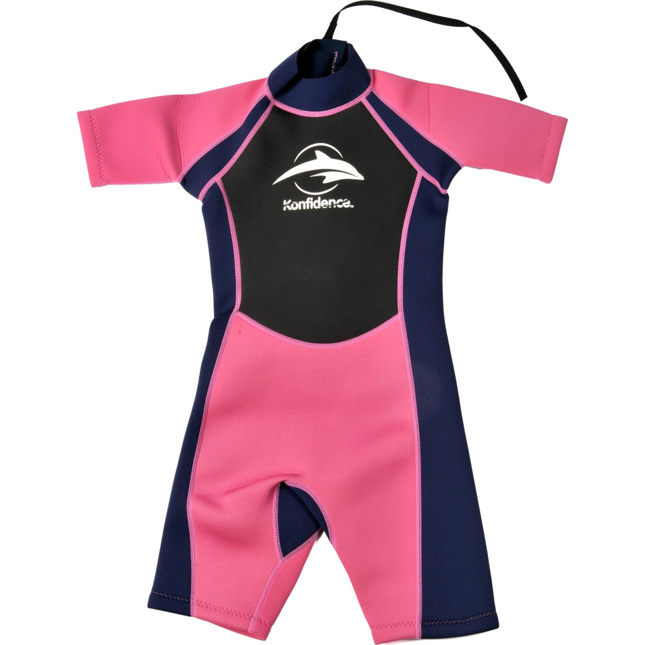Konfidence Neoprenanzug Shorty pink