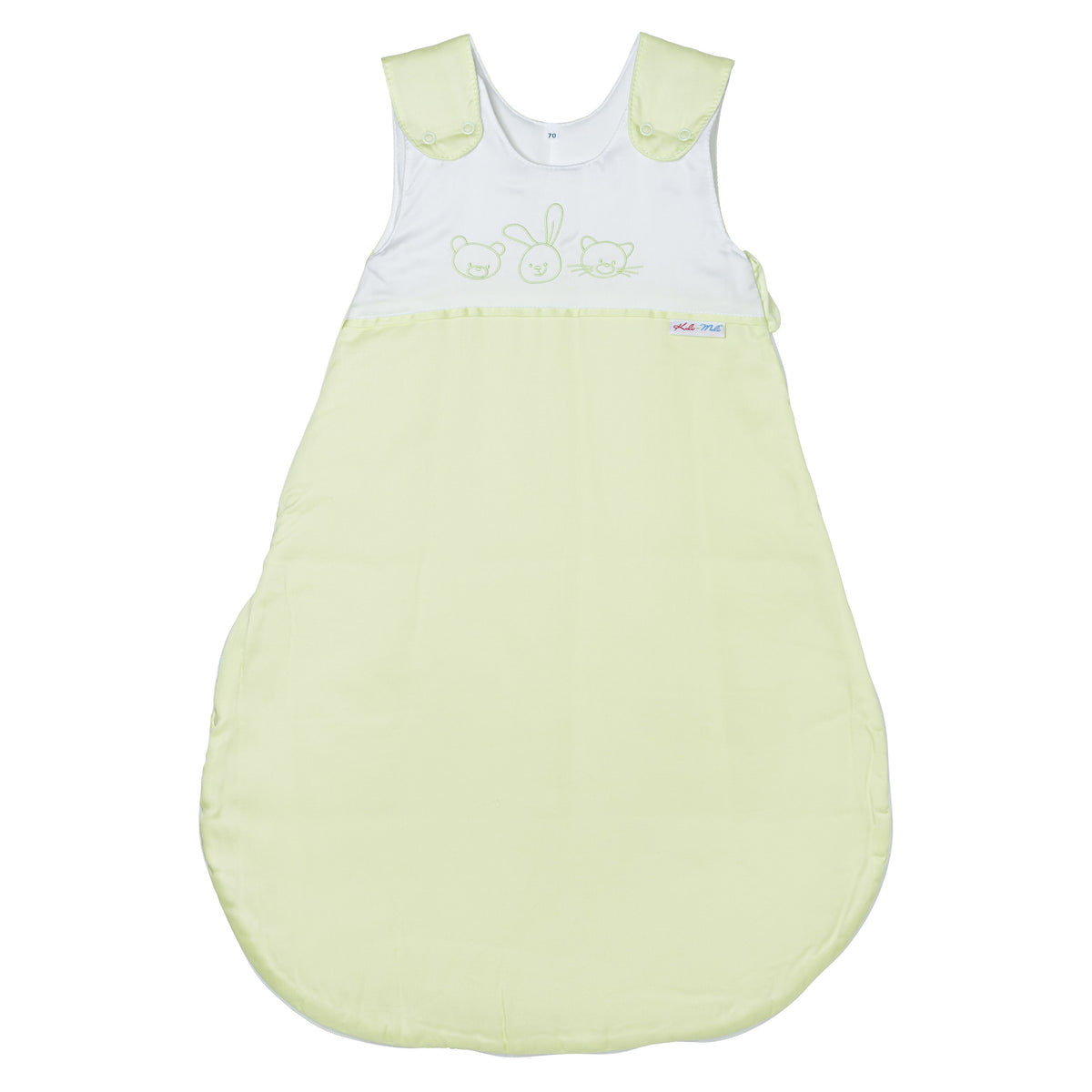 Kuli Muli Ganzjahresschlafsack Lyocell Jersey Grün