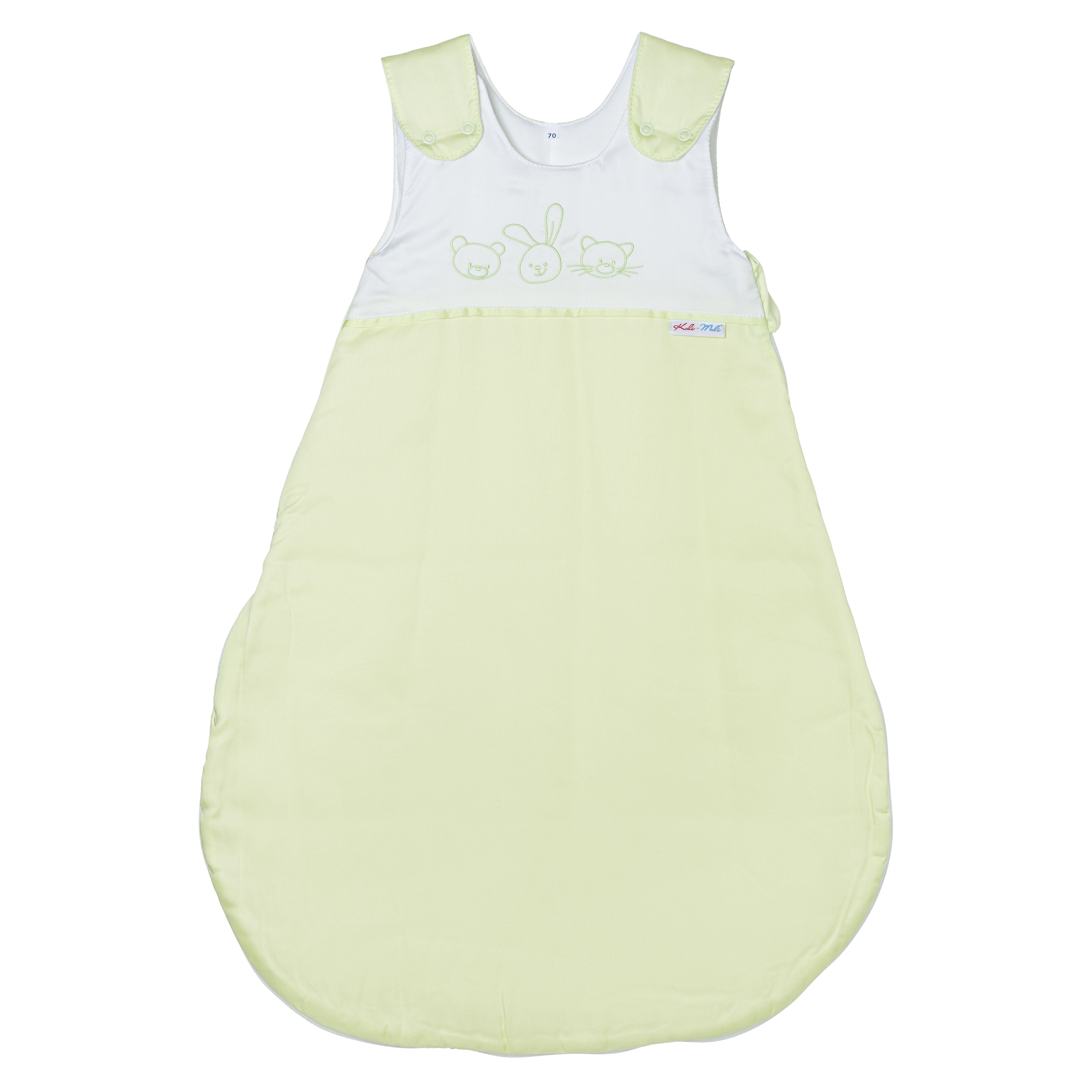 Kuli Muli Sommerschlafsack Lyocell Satin Grün