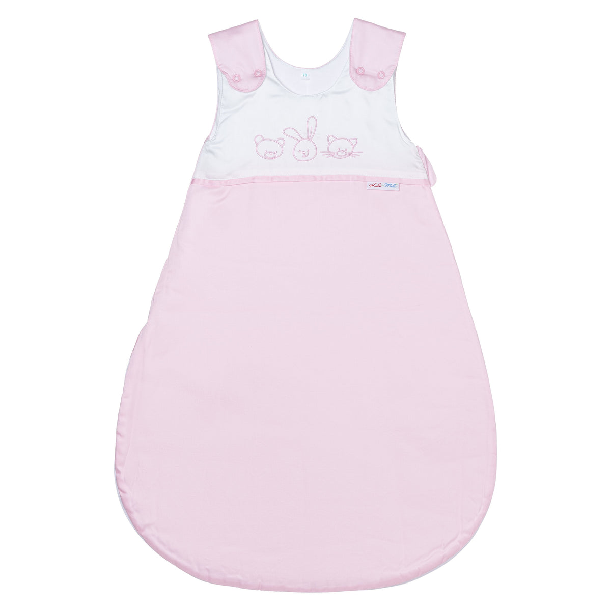 Kuli Muli Ganzjahresschlafsack Lyocell Jersey Rosa