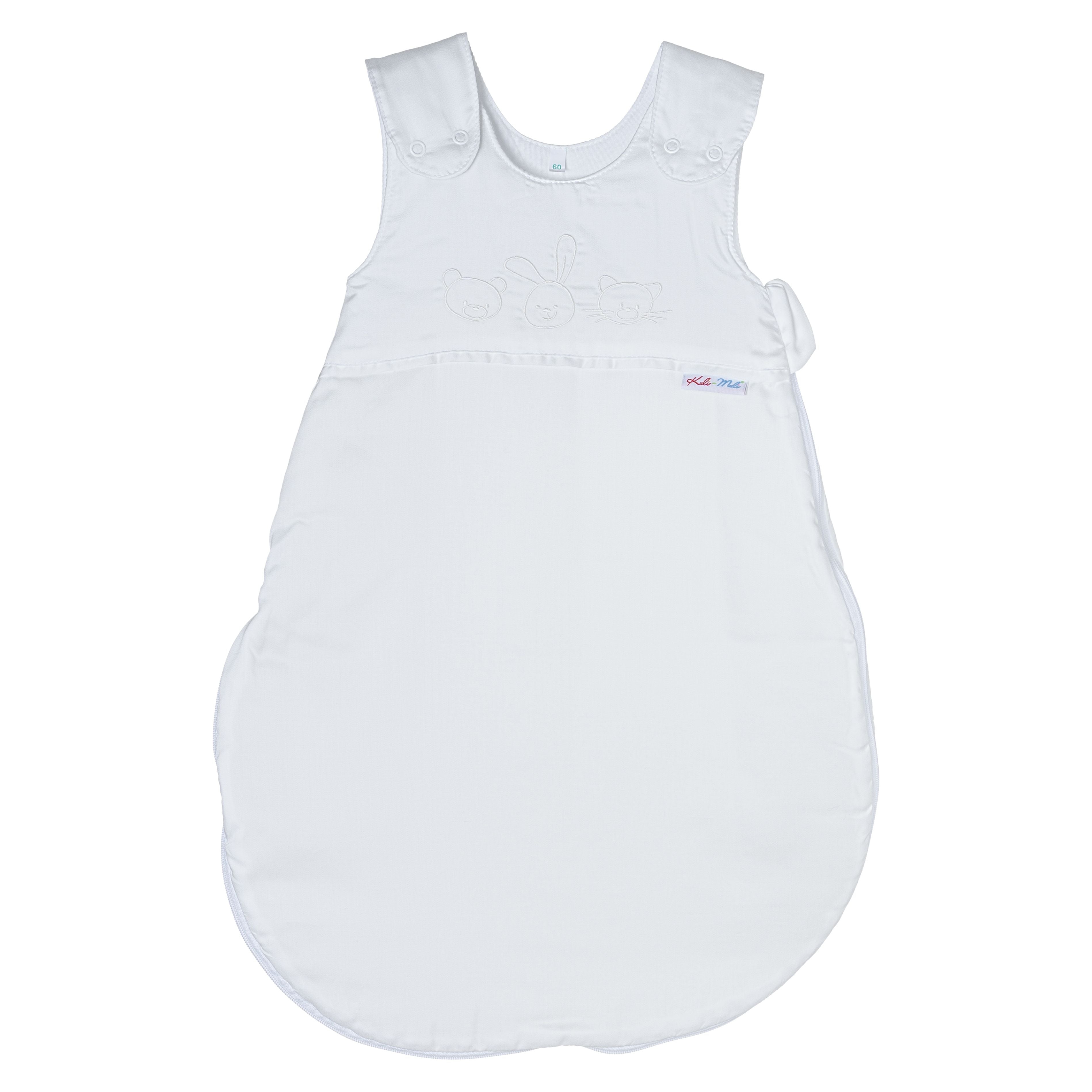 Kuli Muli Sommerschlafsack Lyocell Satin Weiss
