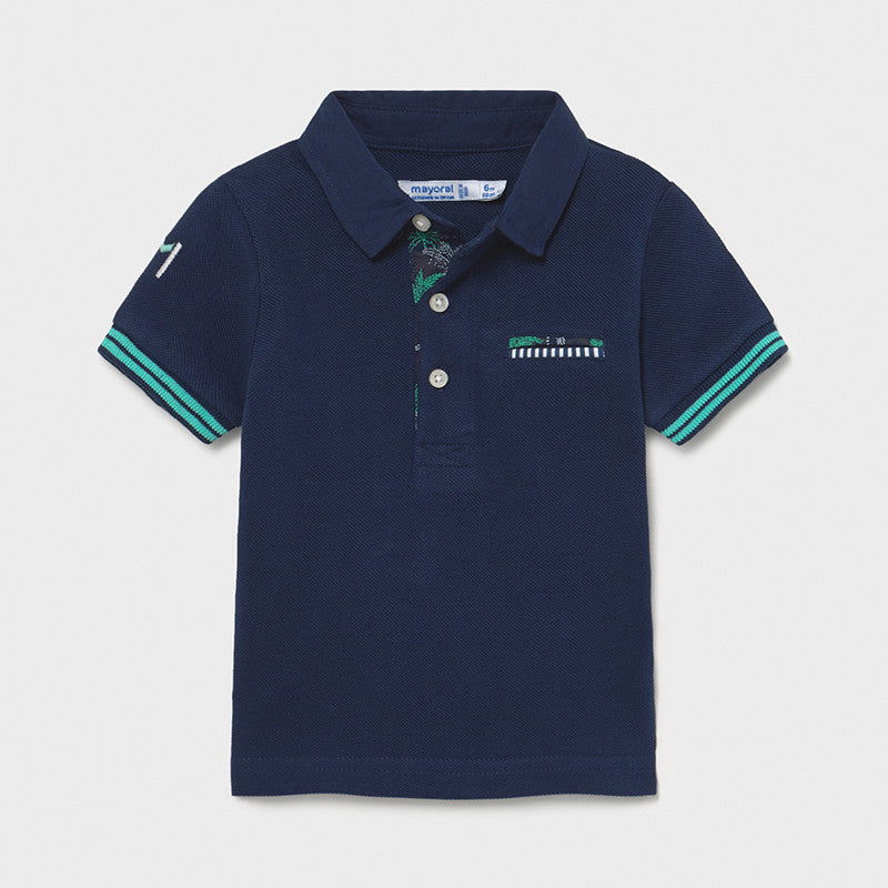Mayoral Kurzarm Poloshirt mit Applikationen