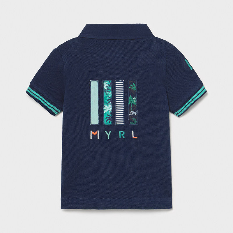 Mayoral Kurzarm Poloshirt mit Applikationen